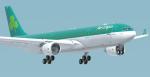 FSX/P3D Aer Lingus (EI-DUZ) Thomas Ruth A330-300 Texture